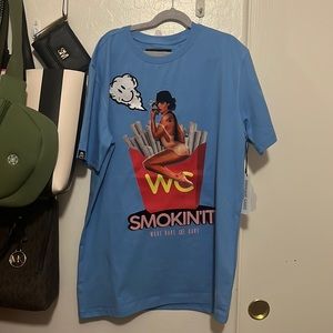 🔥 Wedding Cake 🎂 Smokin’ it collab tshirt. NWT. Size men’s small. / W med